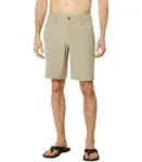 O'Neill Men's 20 Inch Slub Hybrid Shorts - Water Resistant Mens Shorts with Quick Dry Stretch Fabric and Pockets