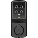 Lockly Secure Pro Matte Black Smart Lock Deadbolt with 3D