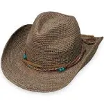 Wallaroo Hat Company – Women’s Catalina Cowboy – Natural Medium, Mushroom 