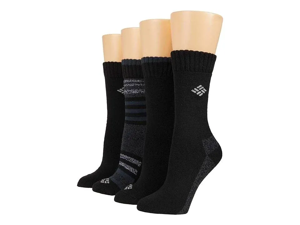 Columbia Women's 4 Pack Moisture Control Crew Socks