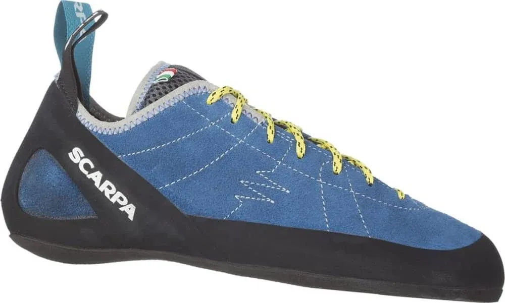 Scarpa Helix Climbing Shoes - Men's, Color: Hyper Blue', Mens Shoe Size: 48 Euro, 50 Euro, 39 Euro, 46.5 Euro, 46 Euro
, Up to 12% Off
 
w/ Free S&H — 10 models