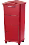 Architectural Mailboxes 6900R ElephanTrunk Parcel Drop Box Red