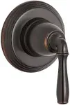 Kohler K-T376-4-2BZ Oil-Rubbed Bronze Devonshire Valve Trim for Transfer Valve with Lever Handle