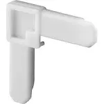 Prime Line MP7723-50 Screen Frame Corner, 3/8-Inch x 3/4-Inch, White Plastic, Pack of 50