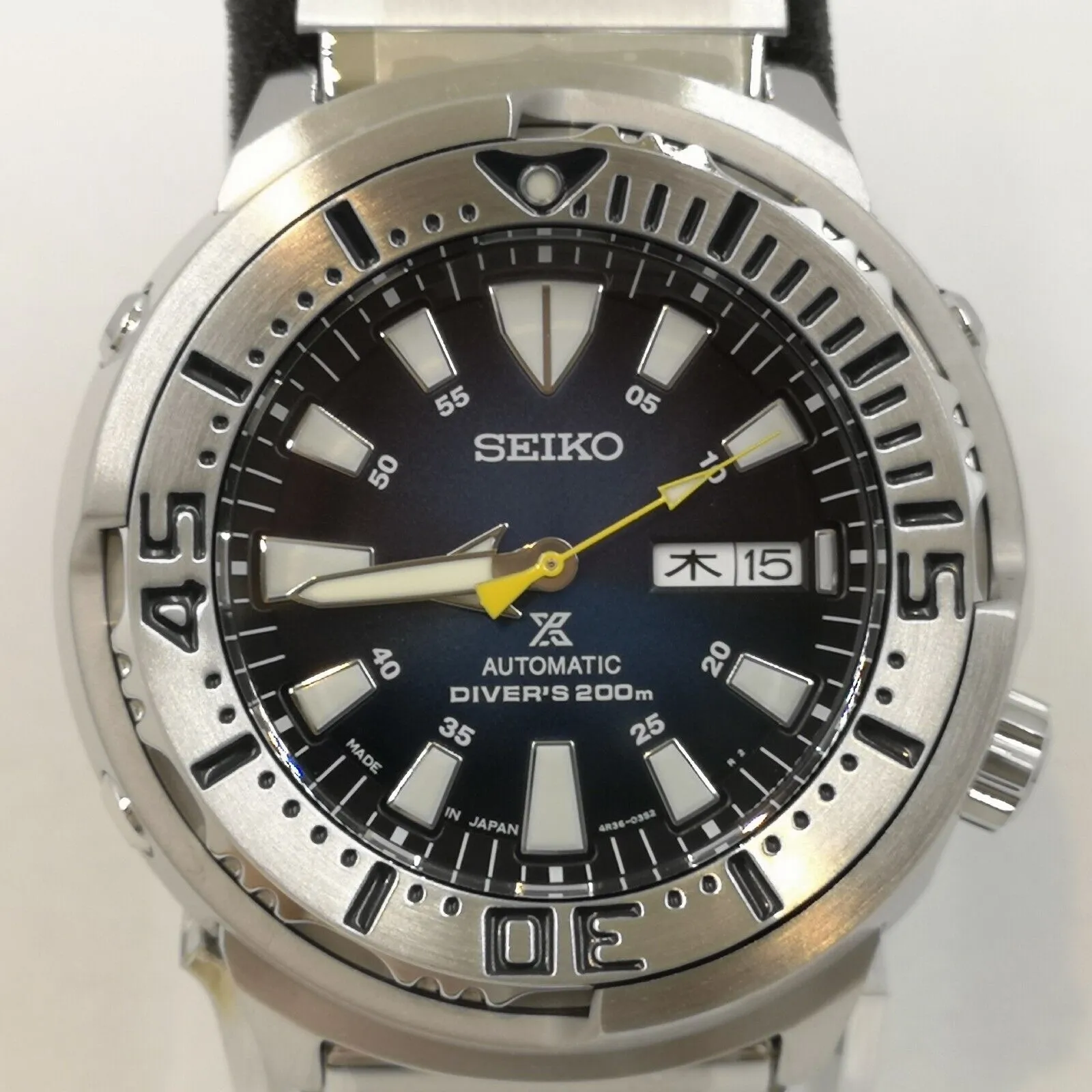 SEIKO PROSPEX SBDY055 Blue Mechanical Baby Tuna Divers Men's Watch New in Box  | eBay