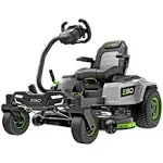 Ego Power+ 42 Zero Turn Radius Lawn Mower Kit With E-Steer Technology With 4 X 12Ah Batteries And Charger