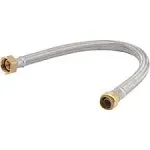 Sharkbite 3/4 in. x 1 in. x 24 in. L Stainless Steel Water Softener Connector