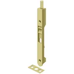 Deltana 7" Flush Bolt Polished Brass 7FBR3