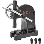 VEVOR Arbor Press 1 Ton Manual Arbor Press with Handwheel 5.9 in. Maximum