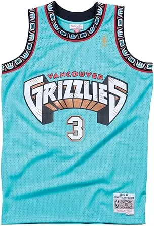 Men's Mitchell & Ness NBA Swingman Vancouver Grizzlies Shareef Abdur-Rahim Jersey