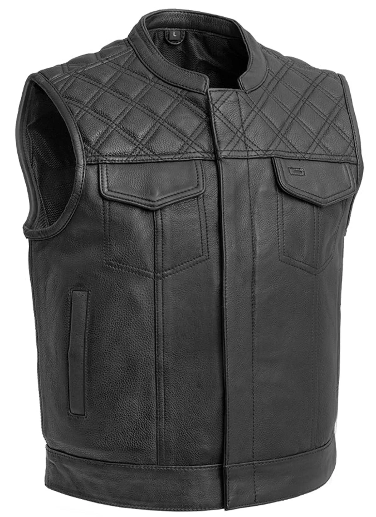 Kershaw Men's Motorcycle Denim Vest