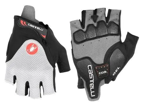 Castelli Arenberg Gel 2 Gloves - S - Black/Ivory