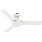 Hunter Fan 51848 Presto 44 inch Matte White Ceiling Fan