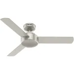 Hunter Fan 51849 Presto 44 inch Matte Nickel Ceiling Fan