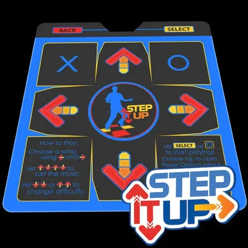 Step It Up Deluxe Dance Pad - Software Not Included