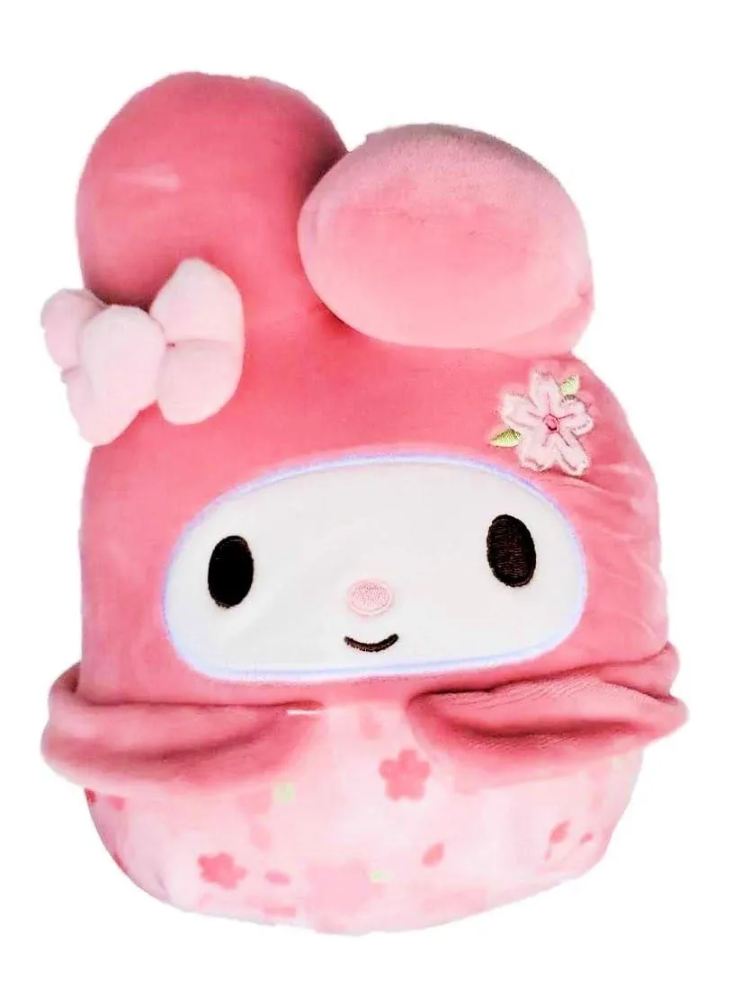 Squishmallows 6"" Hello Kitty Spring My Melody, Medium, Pink