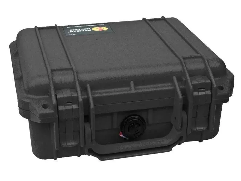 Pelican 1200 Small Protector Waterproof Case, Black