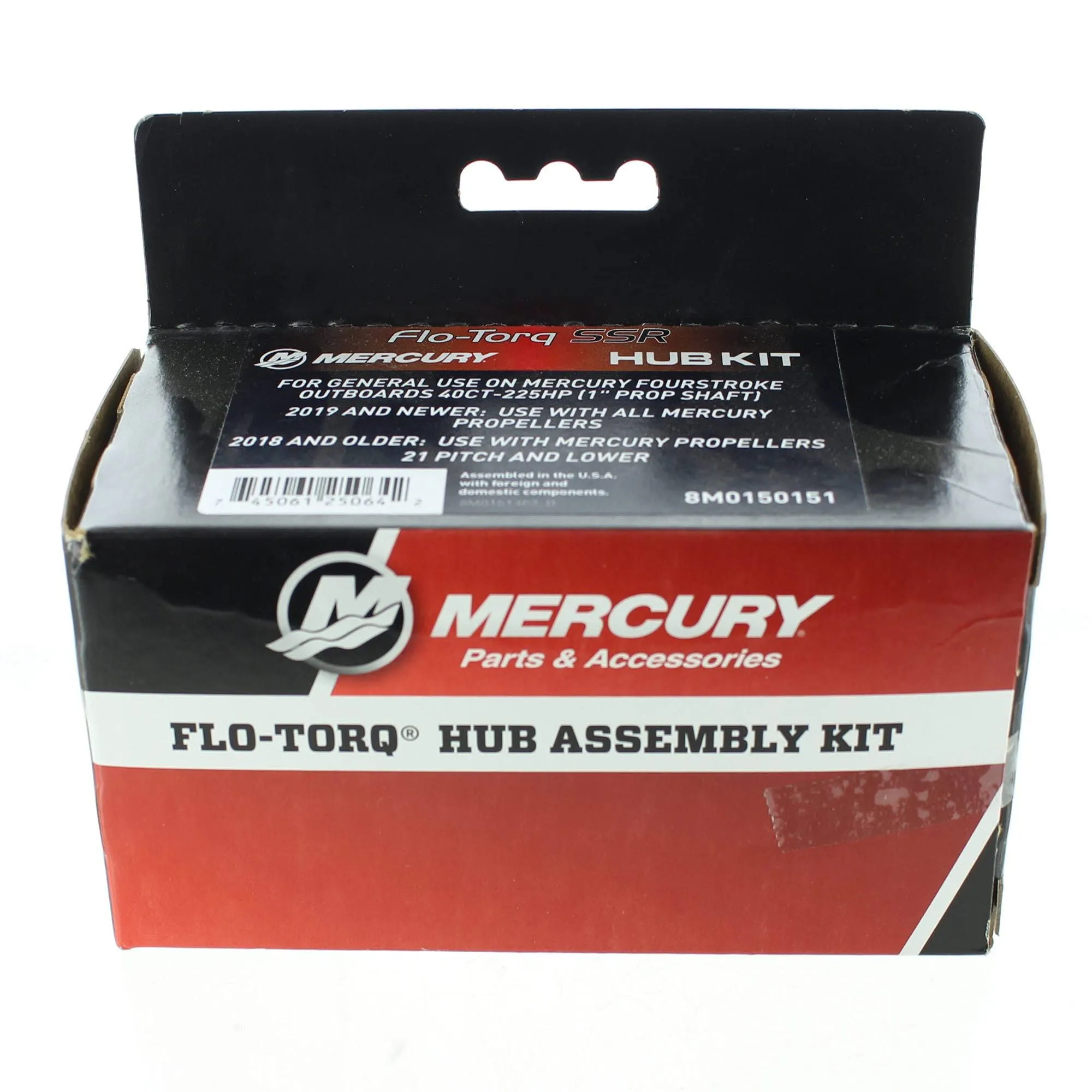 Mercury Marine / Mercruiser New OEM Flo-Torq SSR Hub Kit, 8M0150151 - NEW/SEALED