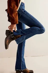 Women's Free People Level Up Slit Bootcut Jeans