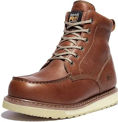 Timberland Pro Men's Wedge 6-Inch Soft Toe Work Boots