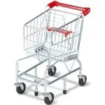 Melissa &amp; Doug Toy Shopping Cart With Sturdy Metal Frame