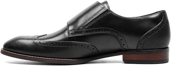 Men's Karson Wingtip Double-Monk Strap Dress Shoe