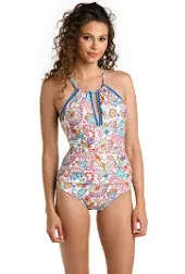 High-Neck Keyhole One Piece, Gypsy Soul