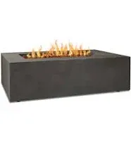 Real Flame Baltic Rectangle Fire Table