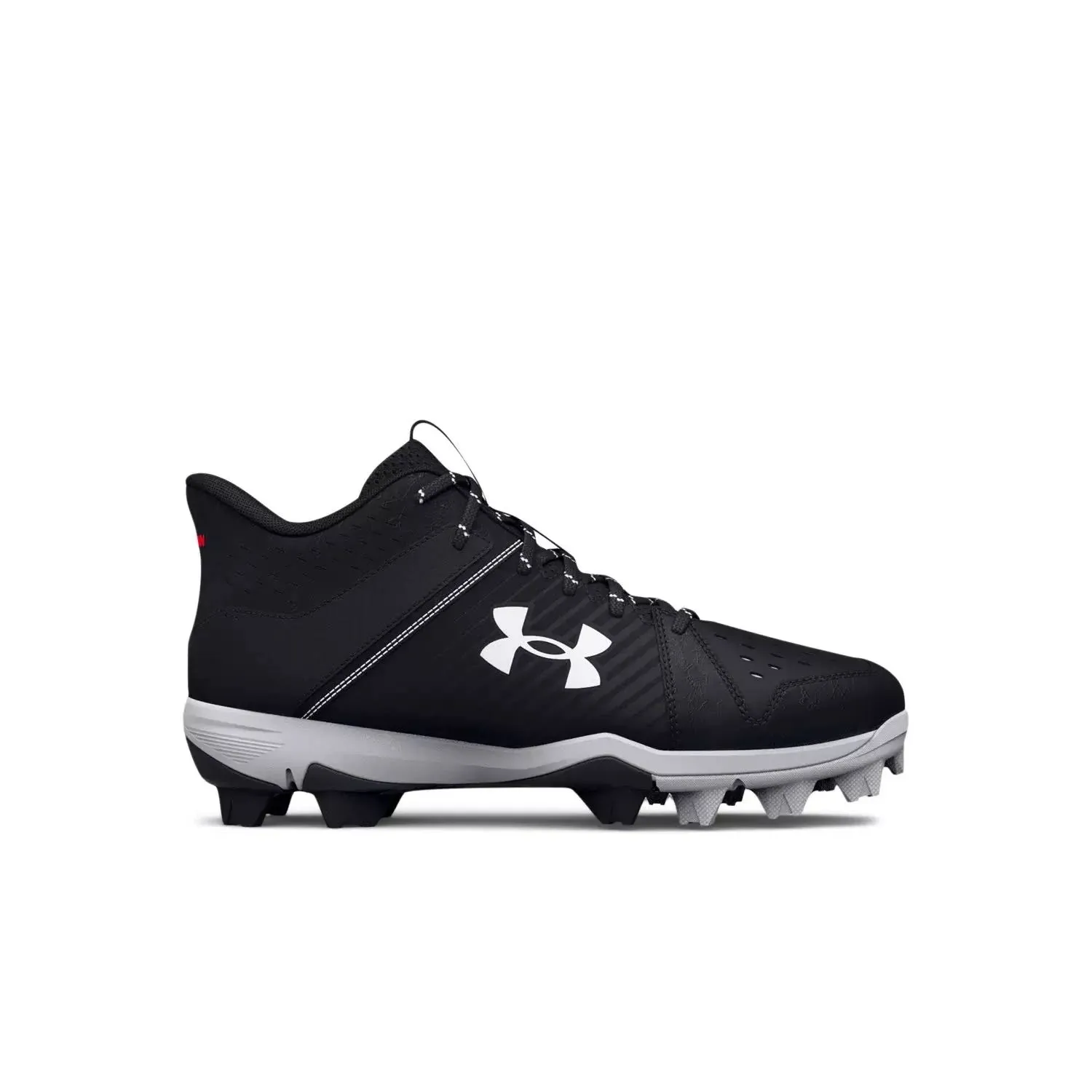 Under Armour Boys' Leadoff Mid Junior Rubber Molded Cleat Baseball Shoe