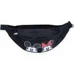 Disney Mickey and Minnie Mouse Peeking Fanny Pack