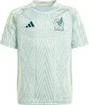 Adidas Youth Mexico Away Jersey 2024 Linen Green / YXS