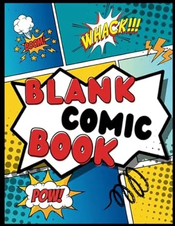 Blank Comic Book: Draw Your Own Comics