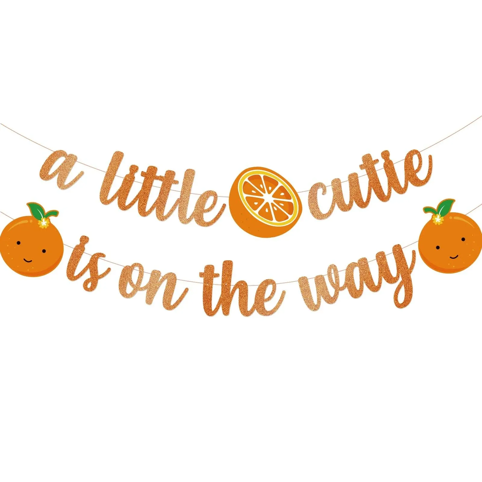 Little Cutie Baby Shower Banner