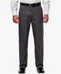 J.M. Haggar Premium Stretch Classic Fit Suit Pants, 38 32, Gray