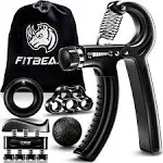 Fitbeast Grip Strengthener Forearm Strengthener Hand Grips Strengthener Kit - 5 