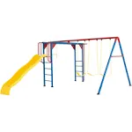 Lifetime 91022 Monkey Bar Adventure Swing Set, Primary