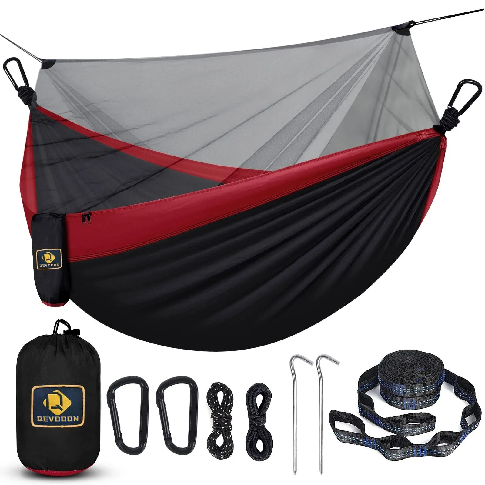 Qevooon Camping Hammock with Net