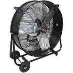 K Tool International CED4822-ISN 24&#034; Direct Drive Industrial Tilting Drum Fan