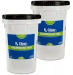 RX Clear 1" Stabilized Chlorine Tablets - 100 lbs.