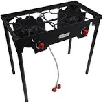 High Pressure Double Propane Burner Outdoor Cooker Fryer