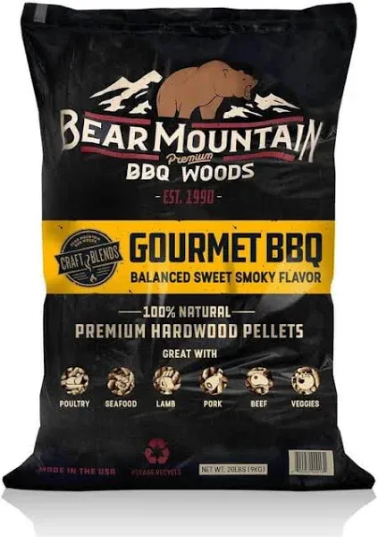 Bear Mountain Gourmet BBQ Pellets