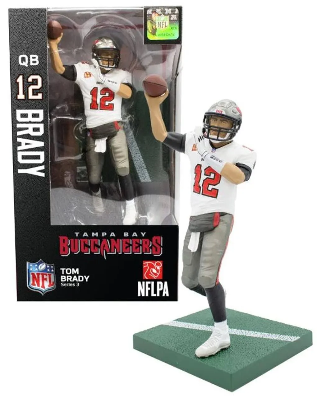 Imports Dragon Tom Brady (Tampa Bay Buccaneers) NFL 6 Figure Series 3