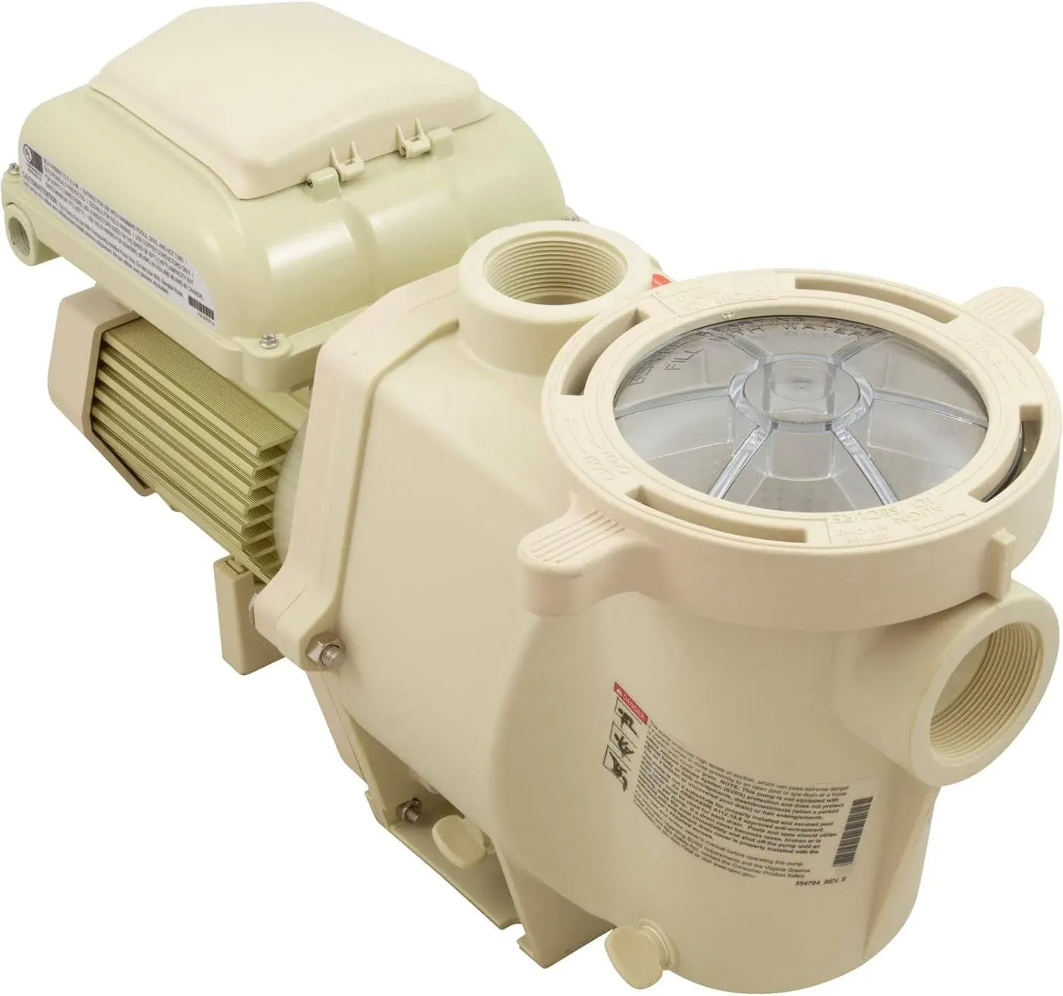 Pentair EC-011533 WhisperFlo VST Variable Speed Pool Pump, 2.6 THP