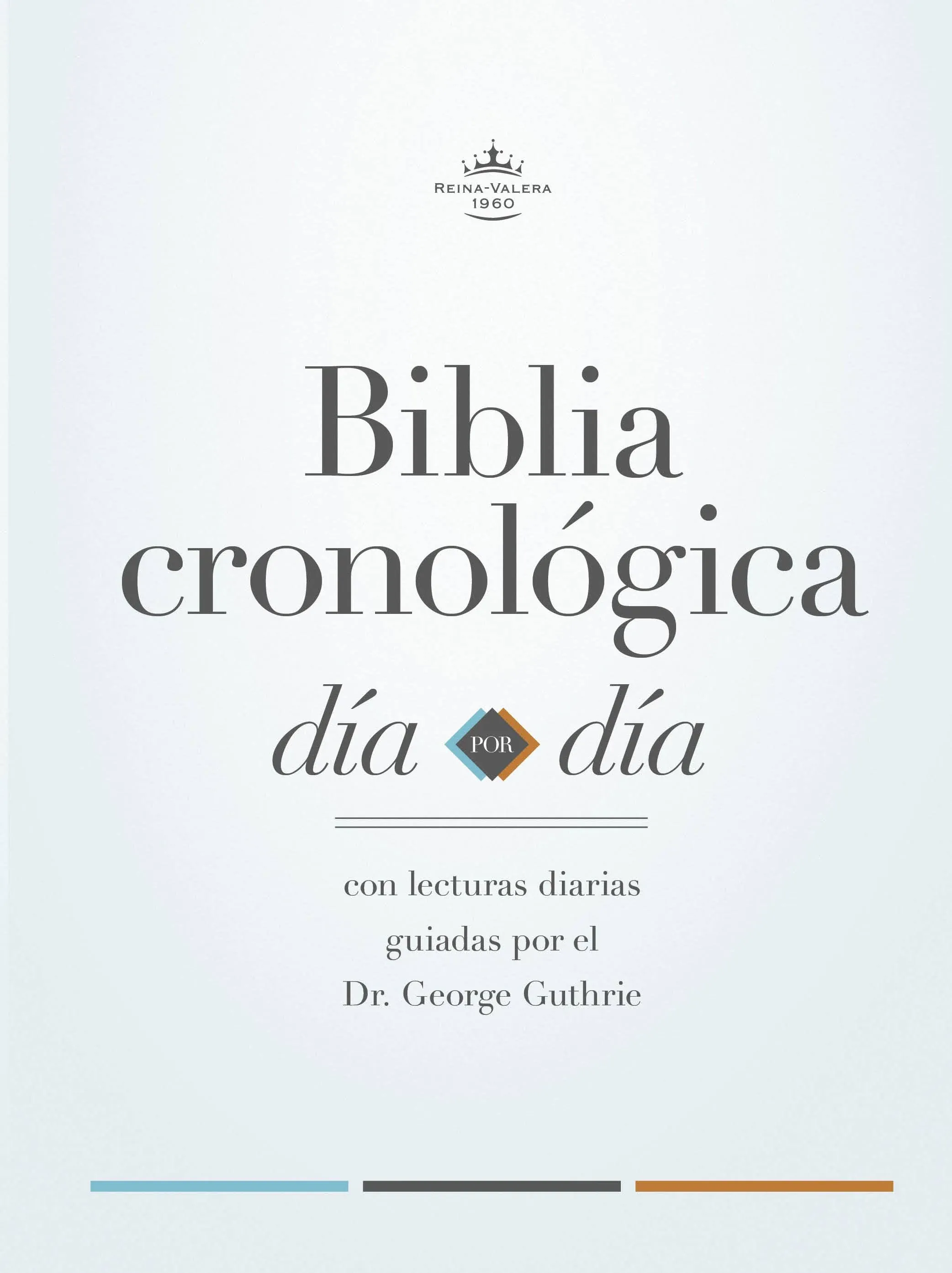 Rvr 1960 Biblia Cronológica, Día Por Día, Tapa Dura [Book]