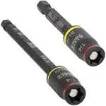 Klein Tools 32768 3-in-1 Impact Flip Socket PIECE SET 3&#034; &amp; 5&#034; Fits Bosch Impact