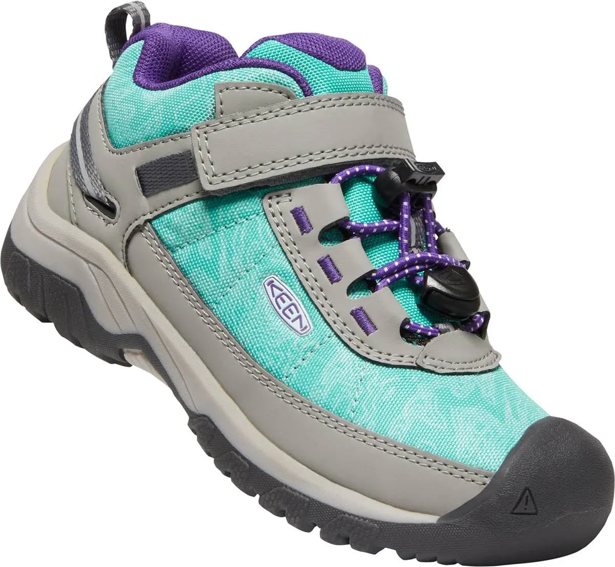 Keen Kids Little Targhee Sport Vent Shoe Waterfall/Vapor 8