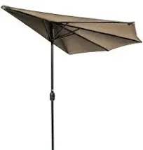 Trademark Innovations Patio Half Umbrella