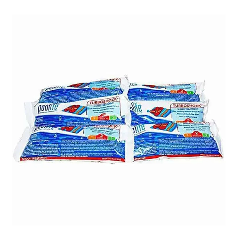 Poolife Turbo Shock 1 Lbs Bags - 6 Pack