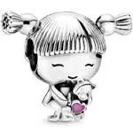 Pandora Girl with Pigtails Charm - 798016EN160