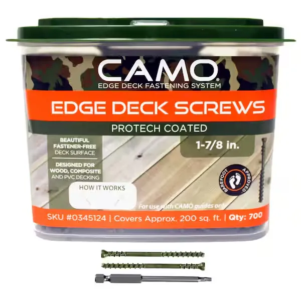 CAMO ProTech Coated Trimhead Deck Screw